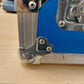 Own Spec CD 100 Case - Royal Blue, Tarnished Fittings