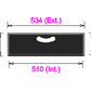 48hr Despatch Eurotrucker Road Trunk - Fully Loaded, Stacking, LD7, Engraving, Black Rofor