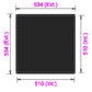 48hr Despatch Eurotrucker Road Trunk - Fully Loaded, Stacking, LD7, Engraving, Black Rofor