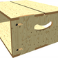 4u, 375mm Body, Hinged Top Panel, Adjustable r/s