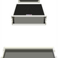 3 Unit Rack - 425mm Rack Pitch.