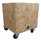 Wooden Packing Crate - 600mm Budget Crate on Castors