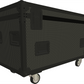 48hr Despatch Eurotrucker Road Trunk - Hexaboard, Black Hardware, Stacking
