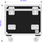 d&b U3 Loudspeaker 04 Way, Swivel Bracket Attached