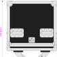 Top Hat 10 Unit Trunk To Take 2x 5 Unit 97045 Rack Sleeves