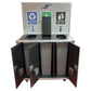 Recycling Station Flight Case (3x 87 Litre Bins)