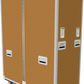 Wardrobe Case - Double Hanging, Without Drawers