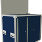 Recycling Station Flight Case (3x 87 Litre Bins)