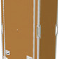 40 Unit Shock Mounted Rack - 760mm Rack Pitch