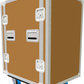 17 Unit Rack, 550mm Body - 511mm Rack Pitch