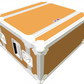 4 Unit Foam Suspended Rack, 360mm Rack Depth