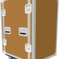 18 Unit Rack, 550mm Body - 511mm Rack Pitch