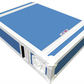 3 Unit Rack, 550mm Body - 511mm Rack Pitch