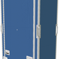 40 Unit Shock Mounted Rack - 760mm Rack Pitch