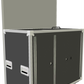 Recycling Station Flight Case (3x 87 Litre Bins)