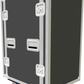 19 Unit Rack, 550mm Body - 511mm Rack Pitch