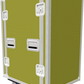 19 Unit Rack, 550mm Body - 511mm Rack Pitch