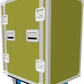17 Unit Rack, 550mm Body - 511mm Rack Pitch