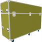 2150mm X 650mm X 1340mm Internal Top Hat Trunk