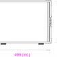 8 Unit Rack, 550mm Body - 511mm Rack Pitch