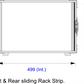 7 Unit Rack - 420mm Rack Pitch