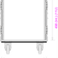 11 Unit Rack, 550mm Body - 511mm Rack Pitch