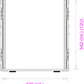 12 Unit Rack, 550mm Body - 511mm Rack Pitch