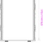15 Unit Rack, 550mm Body - 511mm Rack Pitch