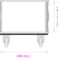 7 Unit Rack, 550mm Body - 511mm Rack Pitch