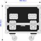 d&b CCL8 2Way Line Arrays Rigged