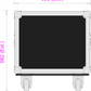 9 Unit Rack, 550mm Body - 511mm Rack Pitch