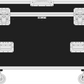 GLP Impression X5 4 Way, Omega Fixture With Clamps Attached