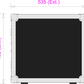 10 Unit Rack, 550mm Body - 511mm Rack Pitch