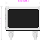7 Unit Rack, 550mm Body - 511mm Rack Pitch