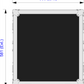 10 Unit Rack Box - 513mm Rack Pitch - Front Access Only