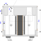 Em Acoustics EMS-81 02Way, Bracket Attached - With Acc's Cavity
