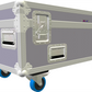 Cameo Light Zenit W600 In SIP Insert, 04 Way Case With Acc's Comp - Light Grey HPL, LD6, Stacking