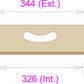 1/3 Arena Tray For Arena 1200