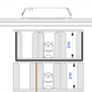 Prolights Lumipix 15IP 06 Way (3+3 Lift-Out Tray)