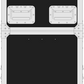 Samsung QM55C 2 Way, With Acc's Space