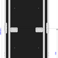 40 Unit Rack - 760mm Rack Pitch