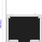 Recycling Station Flight Case (3x 87 Litre Bins)