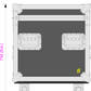 5 Star Hire Stock Eurotrucker Road Trunk - Fully Loaded, Stacking, LD7, Engraving, Hexaboard, Engraved Trays & Dividers