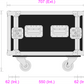 8 Unit Rack, 550mm Body - 511mm Rack Pitch
