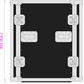 17 Unit Rack, 550mm Body - 511mm Rack Pitch