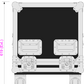 Top Hat 8 Unit Trunk To Take 1x 8 Unit 97047 Rack Sleeve