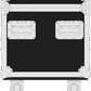 Martin Audio Blackline X8 02 Way With 2U Rack Sleeve