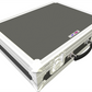 Shadow grey tool case with black honeycomb interior on a white background