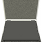 Sennheiser EW-DX 4 Dante (Q1-9) / (S1-10) in 1 Unit Rack Sleeve With 2x Sennheiser A1031U Under
