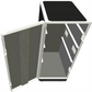 Single Crate Rack - Hinged Version - (Type B)